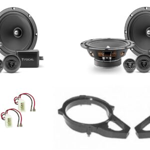 Kit 8 altoparlanti FOCAL per BMW Serie 3 (E36) ’90>’98 Coupe’ Anteriori e Posteriori