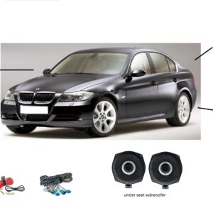 Kit Focal Inside Powered per BMW serie 3 E90 sedan 2005-2011