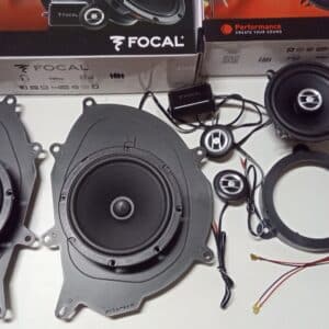 Kit 6 altoparlanti FOCAL per Renault Clio 4 serie 12-20 Anteriori e Posteriori