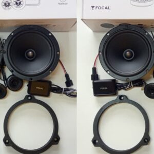 Kit 8 altoparlanti Focal per Renault Laguna III serie 2007-2015 Anteriori e Posteriori
