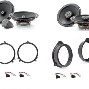Kit 6 altoparlanti Focal Universal per Audi A6 (4F,C6) 2004-2011