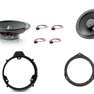 Kit 6 altoparlanti Focal Universal per Mercedes GLK serie X204 dal 2008 al 2015 Anteriori e Posteriori