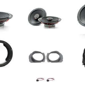 Kit 8 altoparlanti Focal Universal per Mercedes classe C serie W202 dal 1993 al 2002
