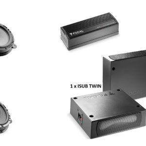 Kit Focal Inside Sound Upgrade per Nissan Pulsar serie 2014 - 2018 Altoparlanti + Amplificatore + Subwoofer