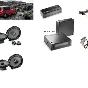 Kit Focal Inside altoparlanti amplificatore  Subwoofer per Peugeot Traveller III