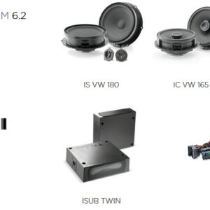 Kit Focal Inside Premium 6.2 per SKODA Superb II  (2008-2015)