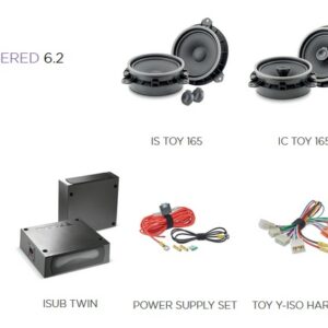 Kit Focal Inside Premium 6.2 per Subaru Outback IV serie dal 2012 al 2014