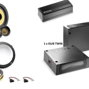 Kit upgrade Focal K2 amplificatore + Subwoofer per Audi A1 8X (2010-2023)