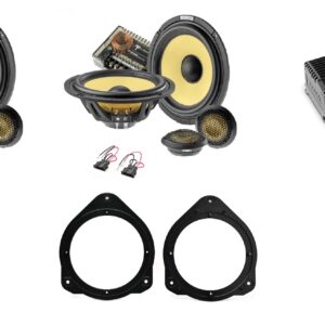 Kit sound upgrade Focal K2 per Audi TT (8S) MK3 serie dal 2014 al 2023 amplificatore + altoparlanti