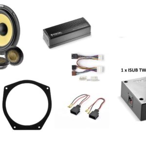 Kit sound upgrade Focal K2 amplificatore + Subwoofer per Honda S2000