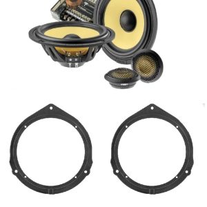 Kit altoparlanti Focal K2 2 Ohm per Mercedes CLK Class serie (W208) dal 1997 al 2002 Anteriori