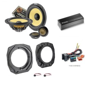 Kit altoparlanti Focal K2 + amplificatore per Mercedes SLK172 (R172) 2011->2016