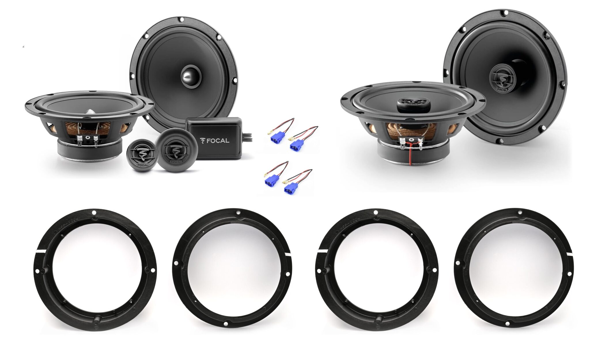 Kit 6 altoparlanti Focal per Kia Sportage serie dal 2009 al 2014 Anteriori e Posteriori