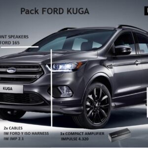 Kit Focal inside Premium 6.2 per Ford Kuga II serie dal 2013 al 2019