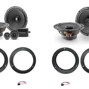 Kit 6 altoparlanti FOCAL per Mercedes ML (W164) Anteriori e Posteriori