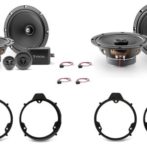 Kit 6 altoparlanti Focal per Mercedes CLA (C117) Anteriori e Posteriori