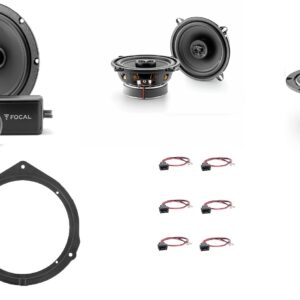 Kit 8 altoparlanti Focal per Mercedes CLK Class (C208) Coupè 97-03