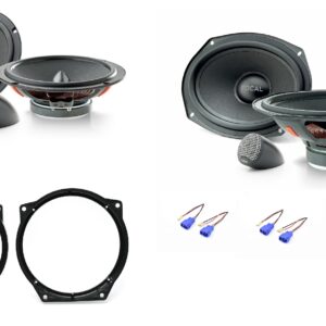 Kit altoparlanti Focal Universal per BMW Mini Cooper I R53 serie dal 2001 al 2006