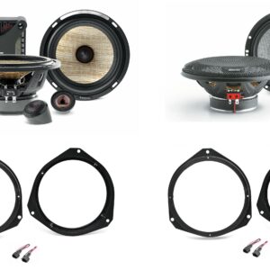 Kit Focal  PS 165 FXE bi-amplifiable + Access 165AC per Alfa Romeo Stelvio