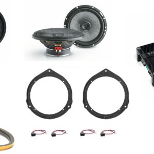 Kit Focal amplificato Mercedes CLK W209 sorgente aftermarket PS 165 FXE + Access 165AC