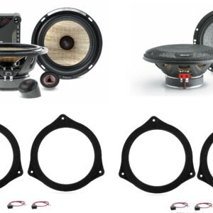Kit Focal  PS 165 FXE bi-amplifiable + Access 165AC per BMW X5 E53 serie dal 2000 al 2006