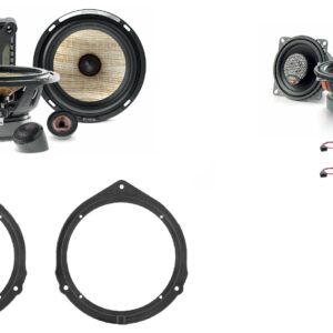 Kit Focal  PS 165 FXE bi-amplifiable + ICU100 per Mercedes CLK Class (C208) Coupe 97-03