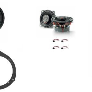 Kit Focal amplificato Mercedes CLK Class (C208)  ( sorgente aftermarket )  PS 165 FXE + ICU100
