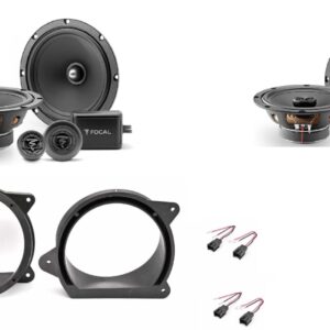 Kit 6 altoparlanti FOCAL per Mitsubishi Pajero V80 3 porte serie dal 2000 al 2018