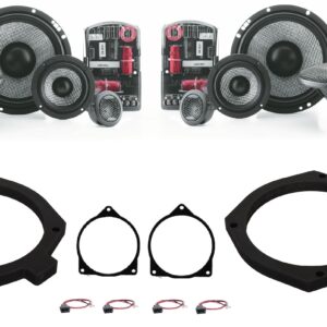 Kit altoparlanti Focal Access per Porsche Boxster II gen 987 2004-2021 Woofer+Midrange+Tweeter