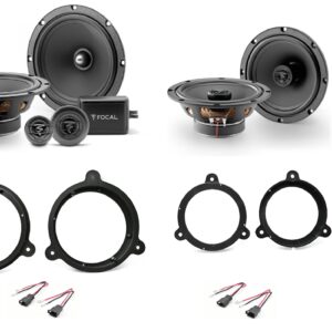 Kit 6 altoparlanti FOCAL per Renault Megane III CC Anteriori e Posteriori