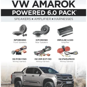 Kit  Focal Powered 6.0 per Volkswagen AMAROK 6.0 Pack Plug and Play Speaker Upgrade
