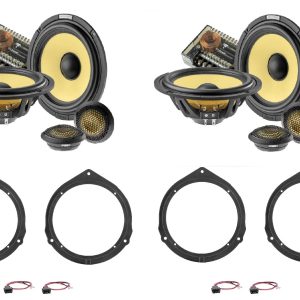 Kit 8 altoparlanti Focal per Mercedes classe ML (W166) impianto 2 Ohm HK serie 2011-2015