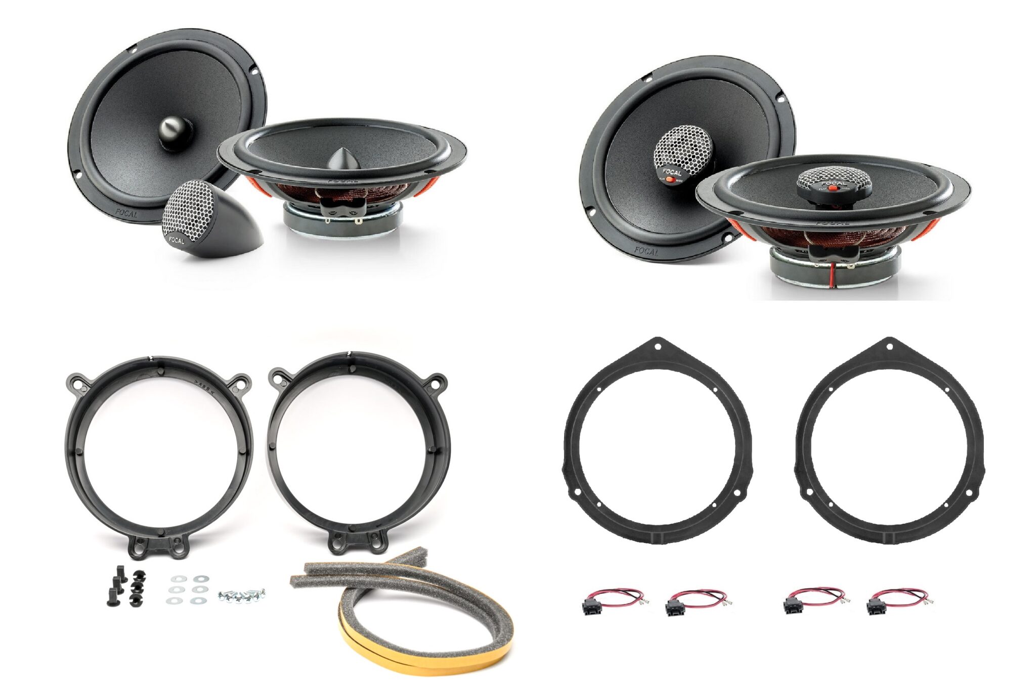 Kit 6 altoparlanti Focal Universal per Mercedes CLK W209