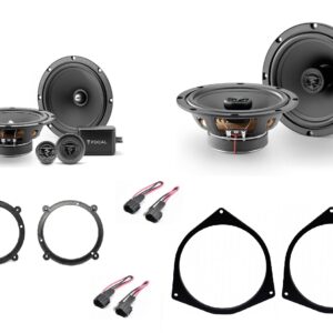 Kit 6 altoparlanti FOCAL per Audi A3 5 porte (8L) 96-03 Anteriori e Posteriori