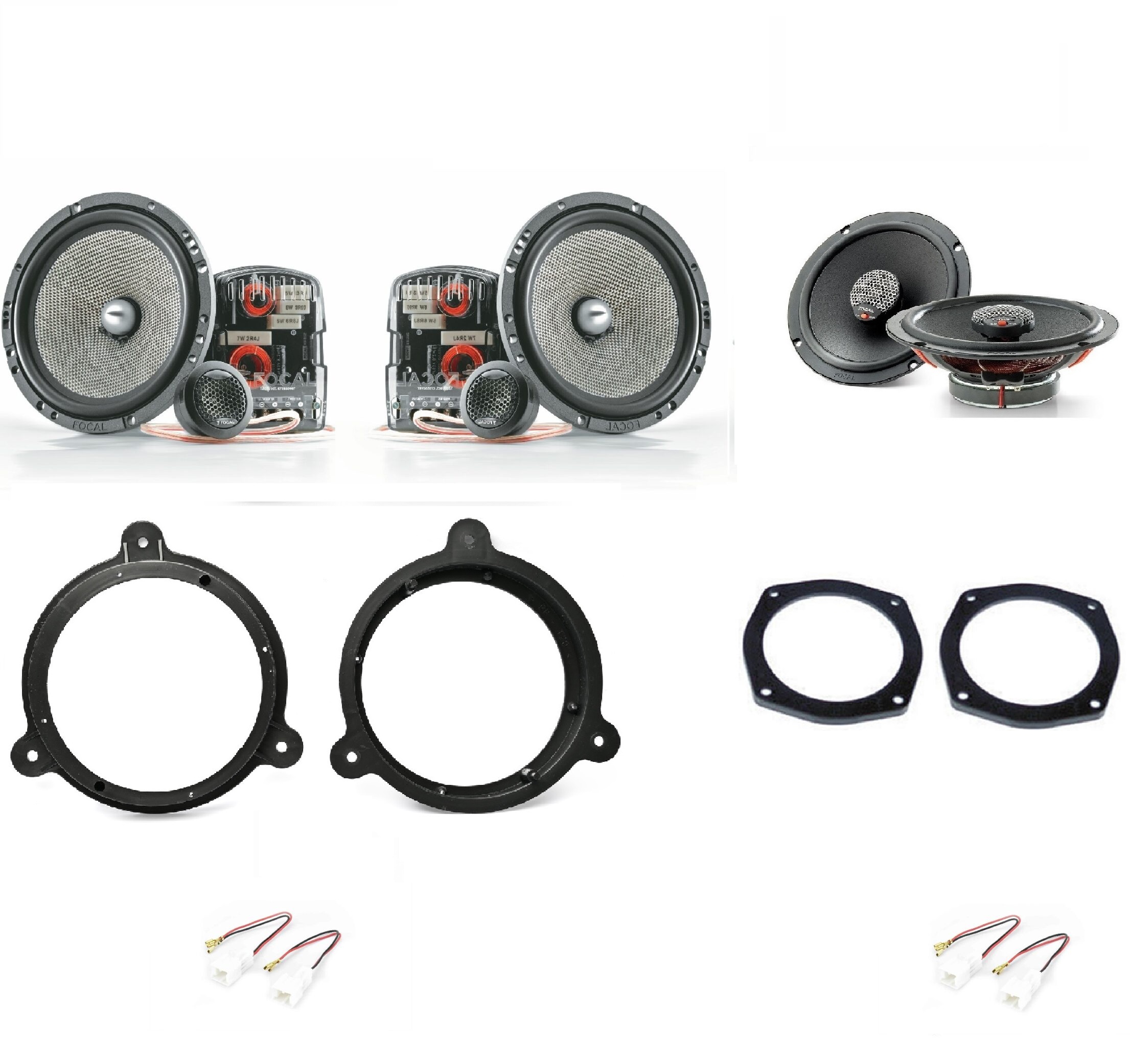 Kit altoparlanti Focal Access per Nissan 350Z serie dal 2003 al 2009
