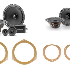Kit 6 altoparlanti Focal per Subaru Impreza WRX 1993-2007 Anteriori e Posteriori