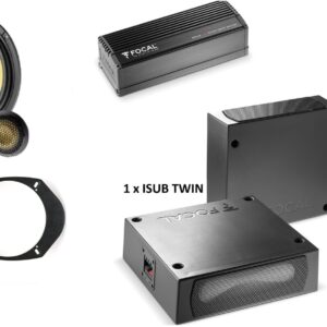 Kit sound upgrade Focal K2 amplificatore + Subwoofer per Mazda MX5 NC dal 2005 al 2014