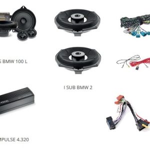 Kit Focal Inside Powered 4.2 Impulse per BMW serie 3  Touring E91