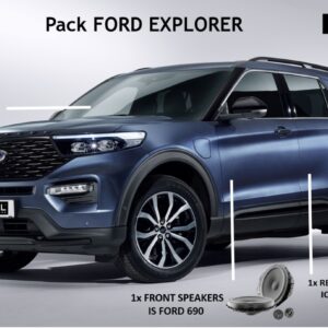 Kit Focal inside Premium 6.2 per Ford Explorer