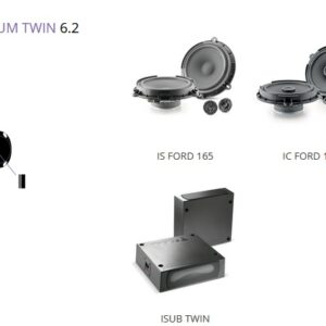 Kit Focal inside Premium 6.2 per Ford Focus IV serie dal 2018