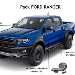 Kit Focal inside Subwoofer 2.1 per Ford Ranger