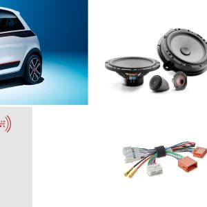 Kit Focal Music Live 4.0 per Renault Twingo III serie plug and play