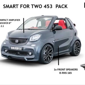 Kit Focal Inside amplificato per Smart For Two 453