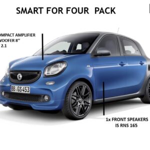 Kit Focal Inside amplificato per Smart For Four