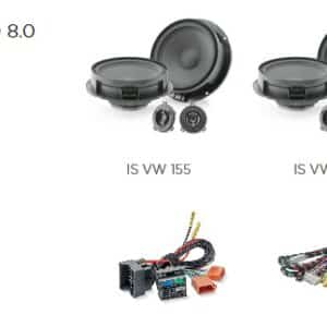 Kit Focal Inside Powered 8.0 per Volkswagen VW Golf VII
