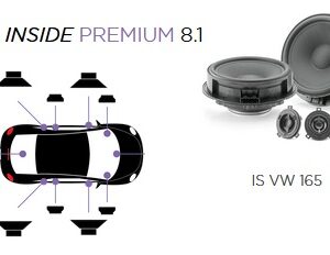 Kit Focal Inside Premium 8.1 per Volkswagen VW Golf IV 1997-2004