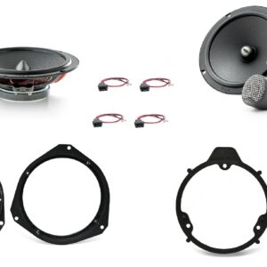 Kit 8 altoparlanti Focal Universal per Mercedes classe E W212 serie dal 2010 al 2016 Anteriori e Posteriori