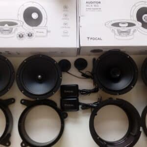 Kit 6 altoparlanti Focal per Mercedes “E” Class (W210) Limousine '95÷'02 Anteriori e Posteriori