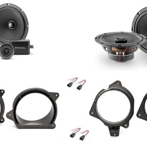 Kit 6 altoparlanti Focal per Peugeot 207 serie 2006 – 2015 Anteriori e Posteriori