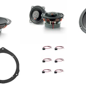 Kit 8 altoparlanti Focal Universal per Mercedes CLK Class (C208) Coupè 97-03